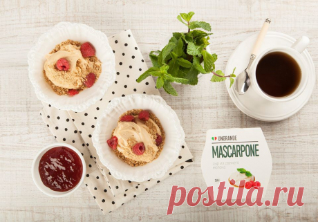 Десерт из маскарпоне