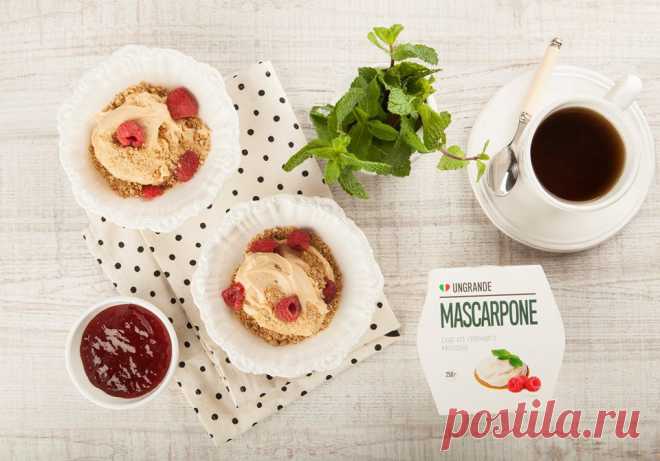 Десерт из маскарпоне