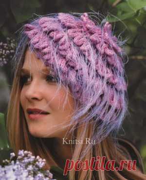 Берет. Вязание для женщин / Шапки береты шарфы / Крючком