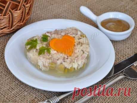 Заливное из курицы | Кулинарные Рецепты