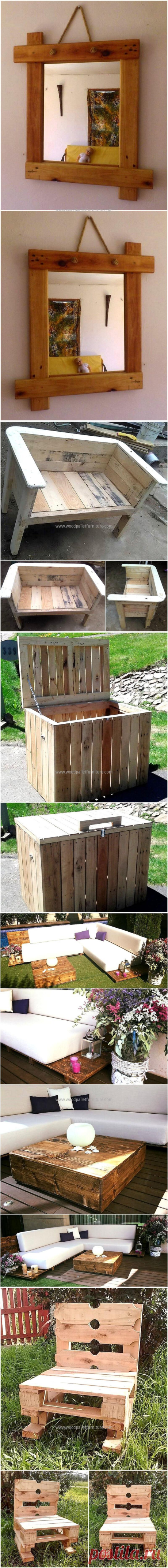 Repurposing Projects with Reclaimed Wooden Pallets | Wood Pallet Furniture