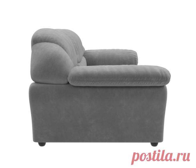 Диван прямой выкатной Казанова 160, велюр (Светло-серый) I0000311650 купить за 54490 руб. в интернет магазине с доставкой в Ростов-на-Дону и область и сборкой