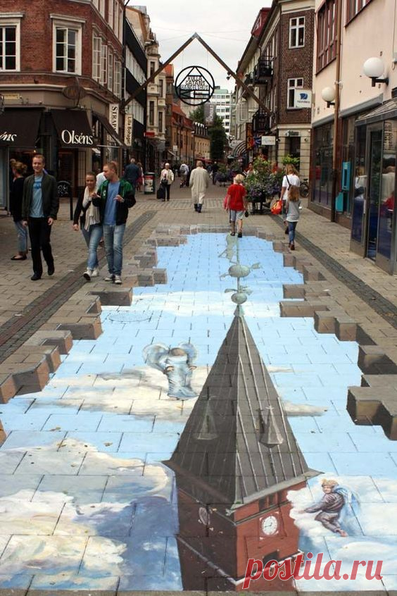 Самые впечатляющие 3D-рисунки