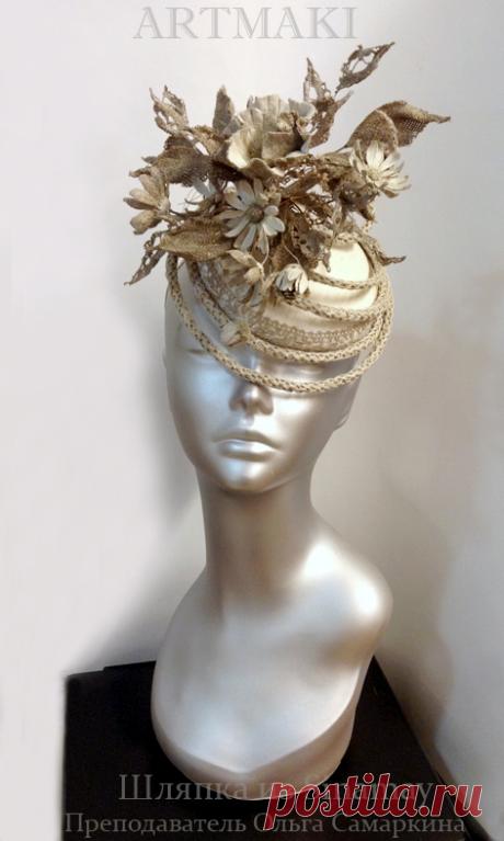 Фото-отчет по курсу шляпного искусства от дизайнера Millinery Ольги Самаркиной!