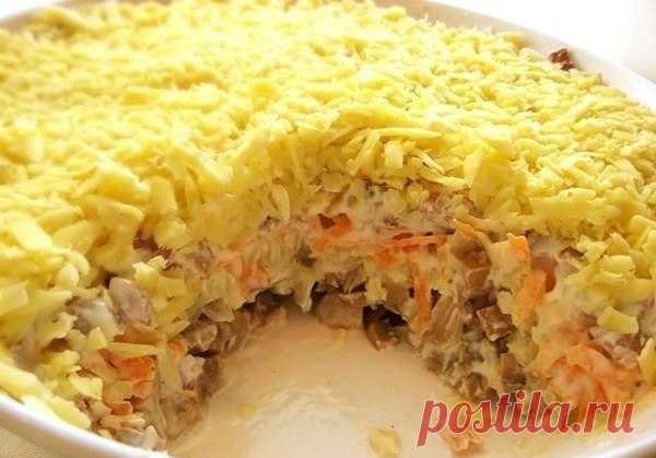 Салат «Белая ночь» | Просто и вкусно