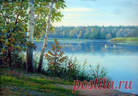 Художник Алатырский Вячеслав Викторович. Пейзажи и натюрморты.