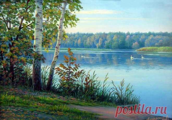 Художник Алатырский Вячеслав Викторович. Пейзажи и натюрморты.