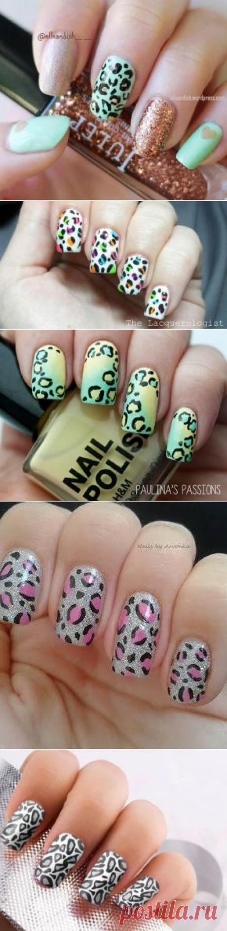 Как сделать леопардовые ногти / Все для женщины