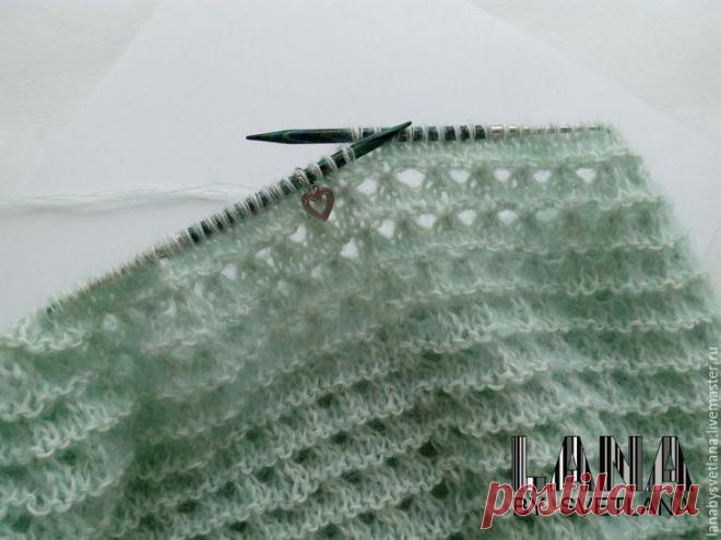Рисунок спицами для легкого топа