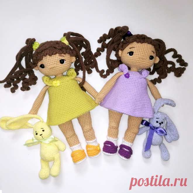 Алёнка амигуруми. Схемы и описания для вязания игрушек крючком! Бесплатный мастер-класс от Татьяны Пашевой по вязанию куклы по имени Алёнка. Высота вязаной крючком игрушки примерно 24-25 см. Для изготовления такой…