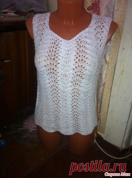 . Fehér koftyulka - Knitting - Home Moms