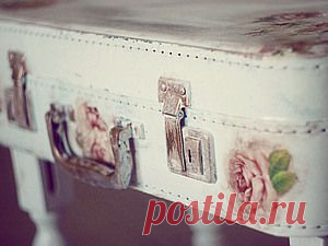 Столик из старого чемодана | Своими руками