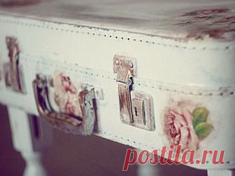 Столик из старого чемодана | Своими руками