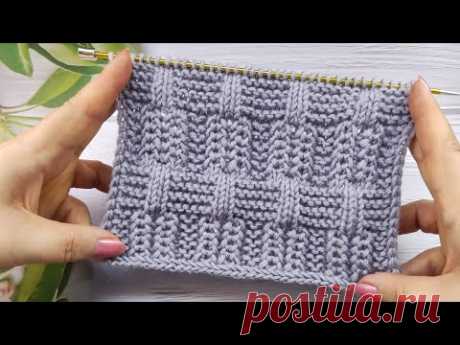 Relief Stitch Knit Pattern | Reliefmuster stricken | Punto Rilievo ai ferri | Point Relief au Tricot
