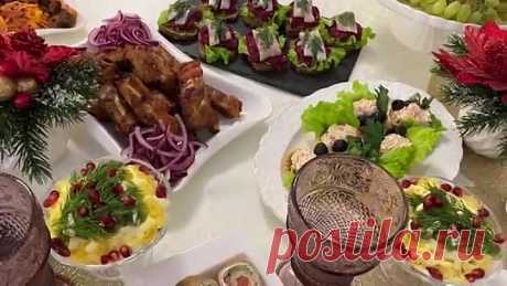 7 блюд на новодний стол за 2 часа