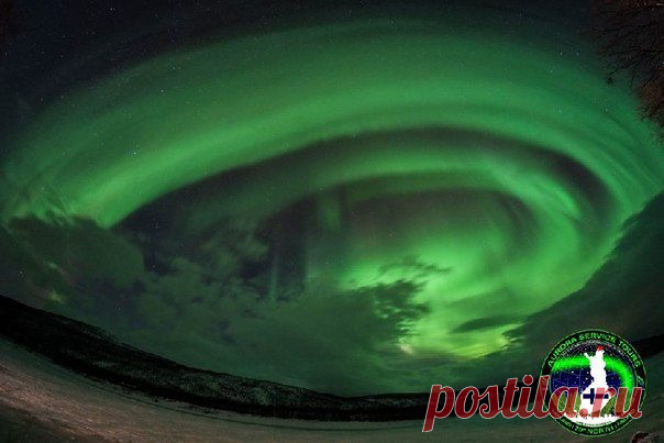 Полярные сияния в Финляндии 20 и 22 ноябр / Социальная погода