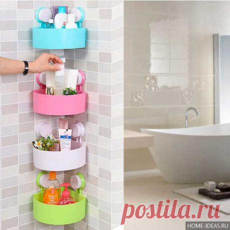 15 решений для компактного хранения мелочей в ванной комнате