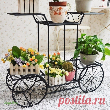 Оригинальные подставки для цветов