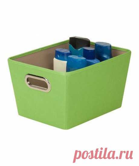 Honey-Can-Do Green Small Storage Bin | zulily
