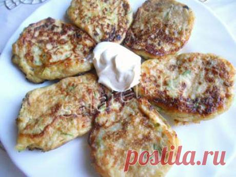 Как приготовить оладьи из картофеля и кабачков |