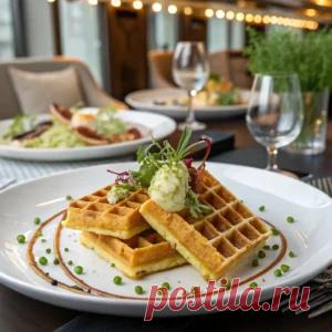 Капустные вафли: из цветной, белокочанной и брокколи