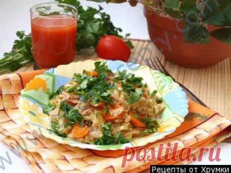 Рис с капустой и овощами Лаханоризо