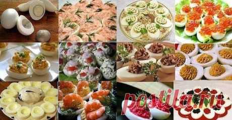 Фаршированные яйца - Простые рецепты Овкусе.ру
