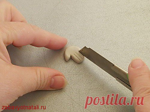 Как сделать руки из пластики | Забавы от Натальи
