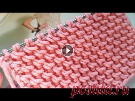 Бомбический узор спицами с эффектом тканого полотна ????????‍♀️ knitting pattern. Бомбический узор спицами с эффектом тканого полотна ????????‍♀️ knitting pattern....