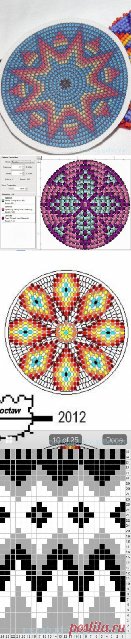 Орнаменты для круга