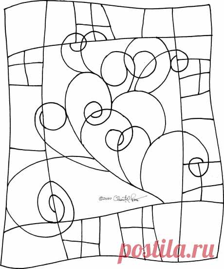 'Рудольф Вспомнил' Витражного Рисунка