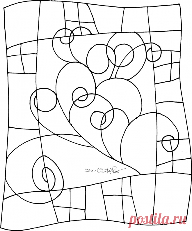 'Рудольф Вспомнил' Витражного Рисунка