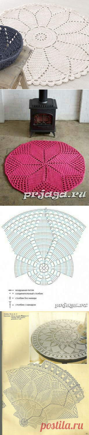 КОВРИКИ КРЮЧКОМ.