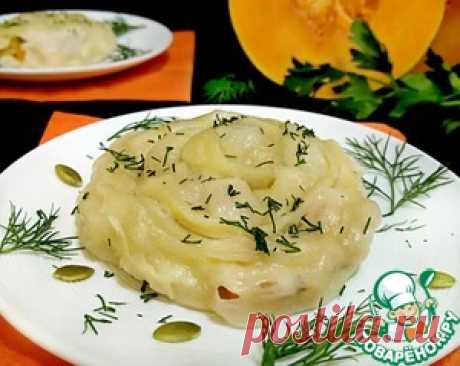 Гуль-ханум с курицей и тыквой - кулинарный рецепт