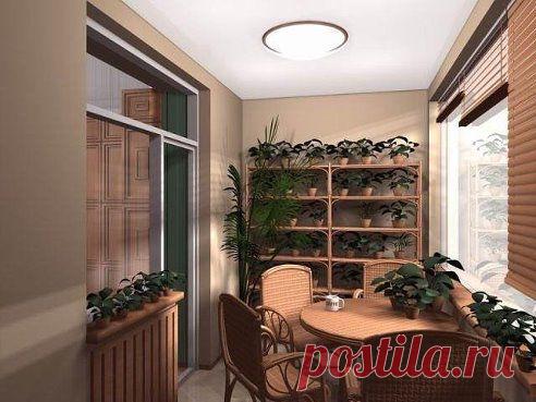 Идея оформления балкона