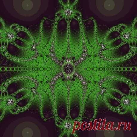 Фрактал, сделан в программе Fractal Explorer