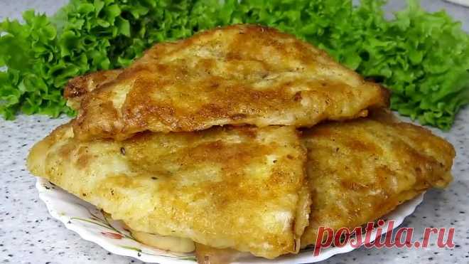 Это я готовлю из капусты! Вкусно, не передать словами! Оригинальненько! Капустный чебурек, шницель?