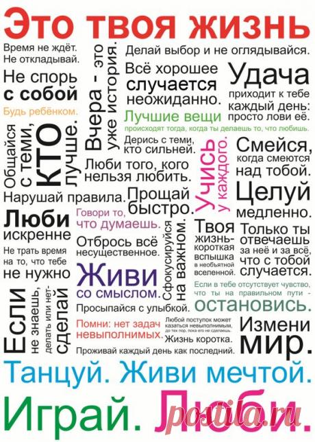 (87) Это твоя жизнь. | доброе