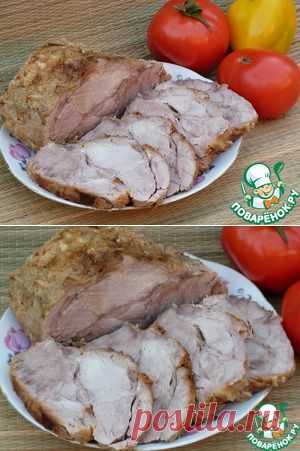 Свинина, шприцованная сливками - кулинарный рецепт
