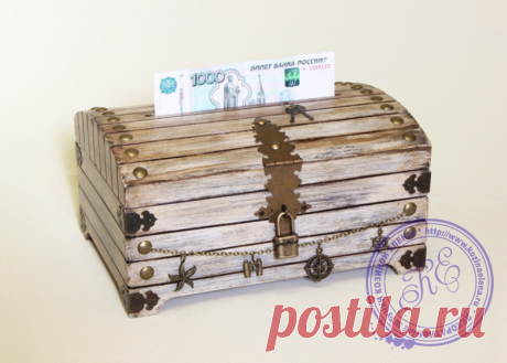 Сундуки и сундучки ручной работы от Козиной Елены