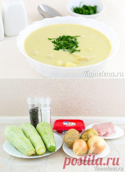 Суп-пюре из кабачков