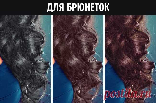3 средства для красивого цвета волос без использования химии