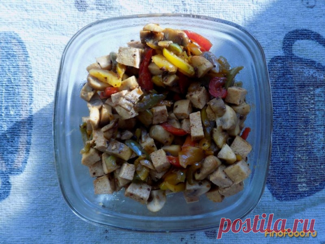 Копченый тофу с овощами рецепт с фото, как приготовить на FindFood.ru