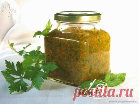 Ароматная овощная заправка для супов и других блюд - пошаговый рецепт с фото на Готовим дома