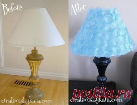 Абажур для лампы своими руками | ДОМ ИДЕЙ