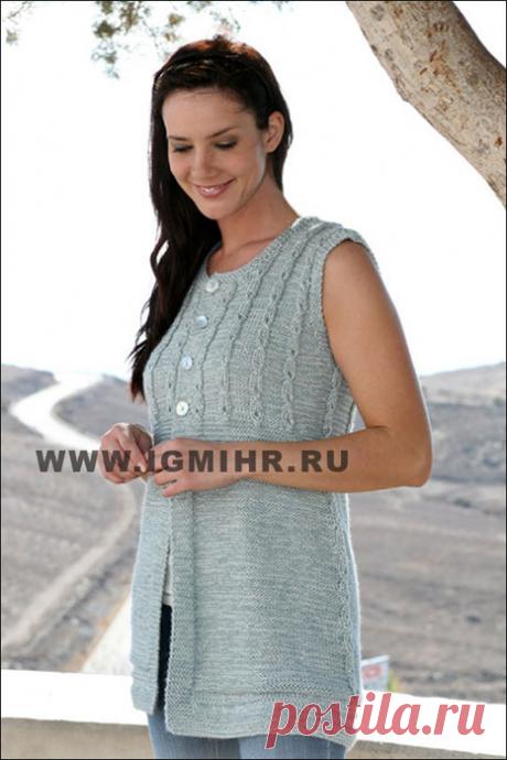 жилет спицами | Записи в рубрике жилет спицами | Дневник Olgageo