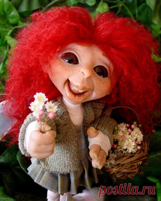 Человечки на ложке. Полимерная глина. Идеи и мастер-класс.