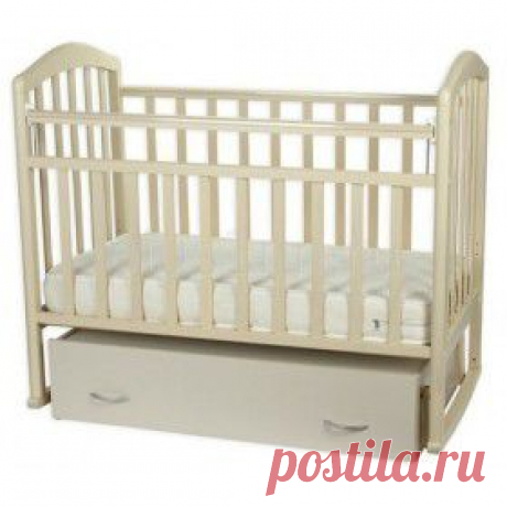 Купить Кроватка детская Антел Алита-4 / 67x127 см / слоновая кость / с ящиком в Пензе, цена / Интернет-магазин &quot;Vseinet.ru&quot;.
Детская деревянная кровать &quot;Алита-4&quot; создана из (экологически чистого материала) массива березы. Является гипоаллергенным продуктом,
что несомненно важно при выборе первой мебели для Вашего ребенка. Кроватка с механизмом &quot;маятник&quot;- поперечное
качание, это облегчит укачивание новорожденного.