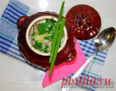 Картошка с грибами в сметане в горшочке - рецепт с фото Блюда в горшочке пользуются большой популярностью. Они выпекаются в духовке и обладают отменным вкусом. Картошка, тушеная с грибами в сметане в горшочке, получается очень ароматной и вкусной. Грибы отдадут все соки соусу, в котором они тушатся и пропитают им картофель.