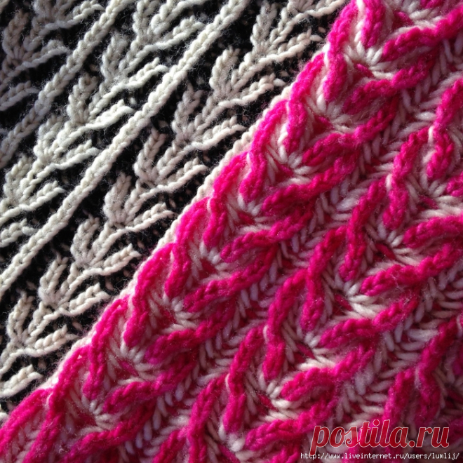 Техника вязания Brioche Stitches